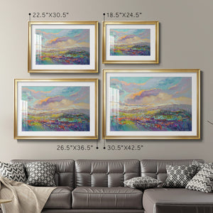 Land of Milk and Honey - Modern Framed Art Print