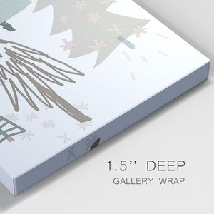 Christmas Tree Sketchbook Collection B - Gallery Wrapped Canvas