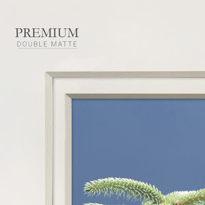 Evergreen Perch Premium Framed Print Double Matboard