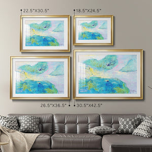 Smooth Sailing in the Heartland - Modern Framed Art Print