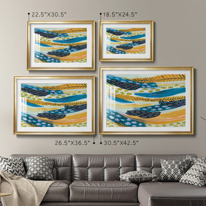 Feathery III - Modern Framed Art Print
