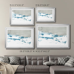 Meta Land II - Modern Framed Art Print