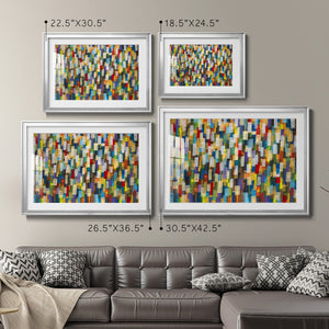 Confetti II - Modern Framed Art Print