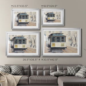 Cable Town - Modern Framed Art Print