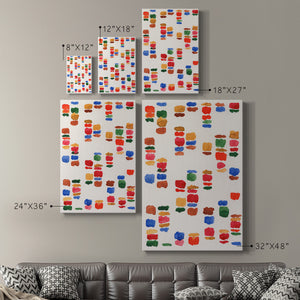 Colorful Code II - Canvas Art Print
