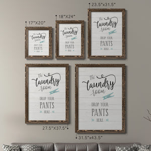 Drop Your Pants - Premium Framed Canvas 2 Piece Set - Ready to Hang