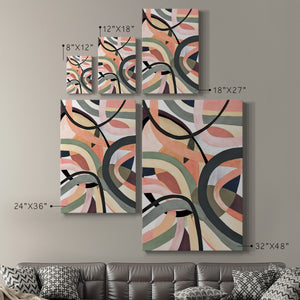 Pastel Tangle II - Canvas Art Print
