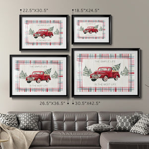 Indigo Kelp II - Modern Framed Art Print