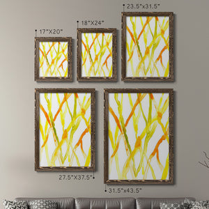 Runnel III - Barnwood Framed Canvas Set