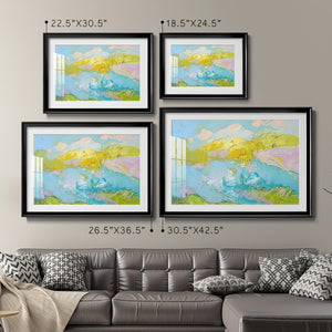 Learning to Fly - Modern Framed Art Print