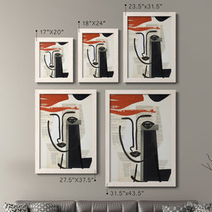 Faces of A Century V - Barnwood Framed Canvas Set