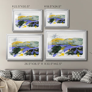 Silent Mountain IV - Modern Framed Art Print