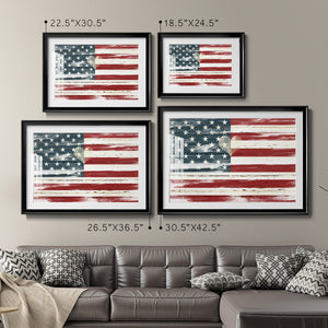 Heart of America - Modern Framed Art Print