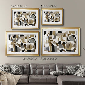 Circle Game - Modern Framed Art Print