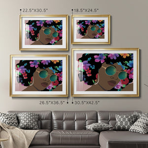 Butterfly Diva II - Modern Framed Art Print