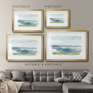 Coastline Splash IV - Modern Framed Art Print