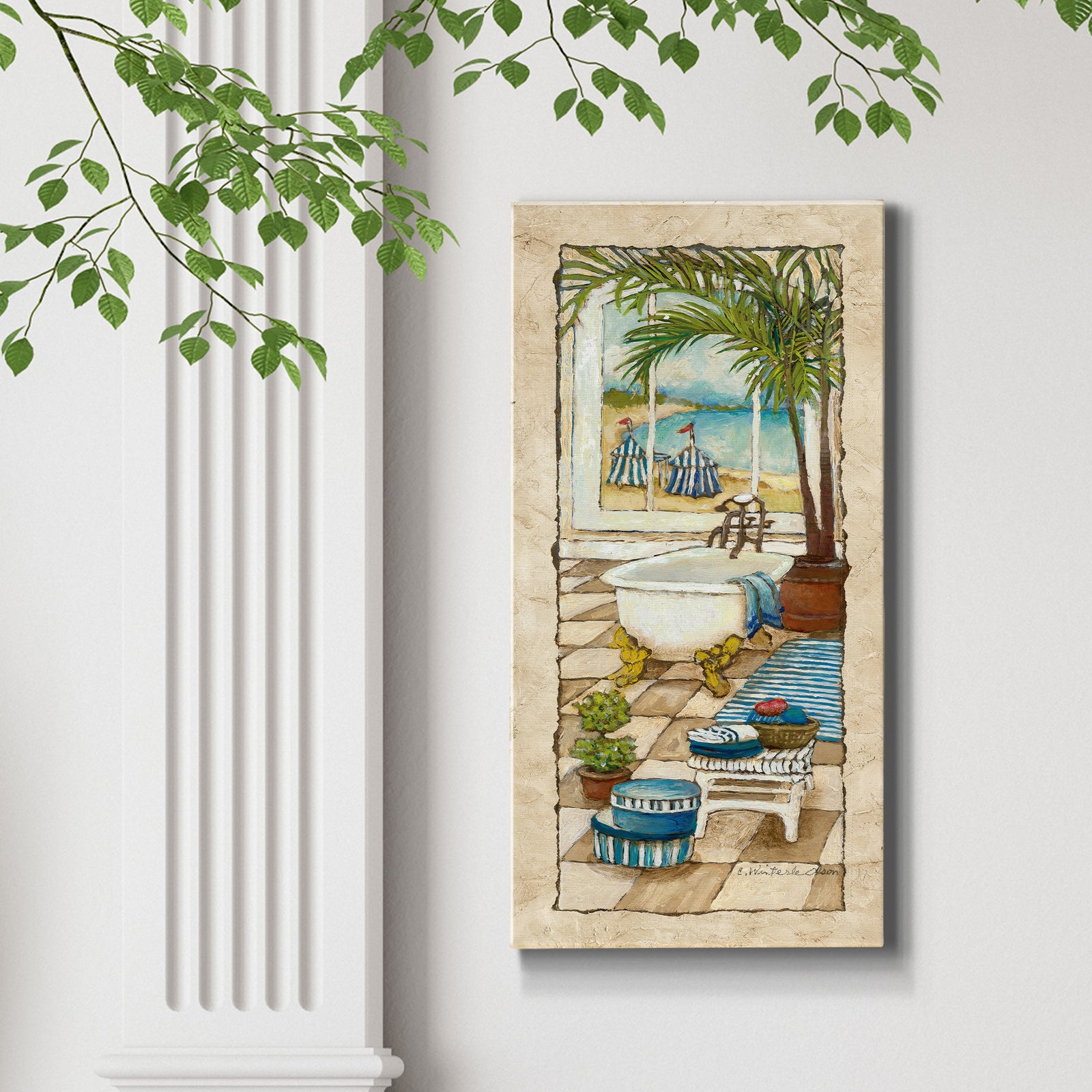 Day In Paradise II - Canvas Art Print