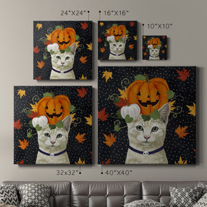 Halloween Cat I-Premium Gallery Wrapped Canvas - Ready to Hang
