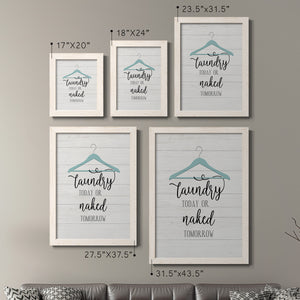 Naked Tomorrow - Premium Framed Canvas 2 Piece Set - Ready to Hang