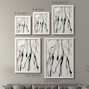 Runnel XI - Barnwood Framed Canvas Set