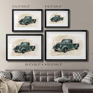 Pickup II - Modern Framed Art Print