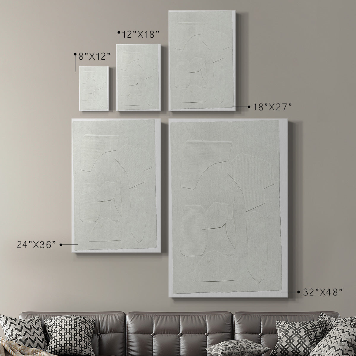 Paperwork IV Premium Gallery Wrapped Canvas - Ready to Hang