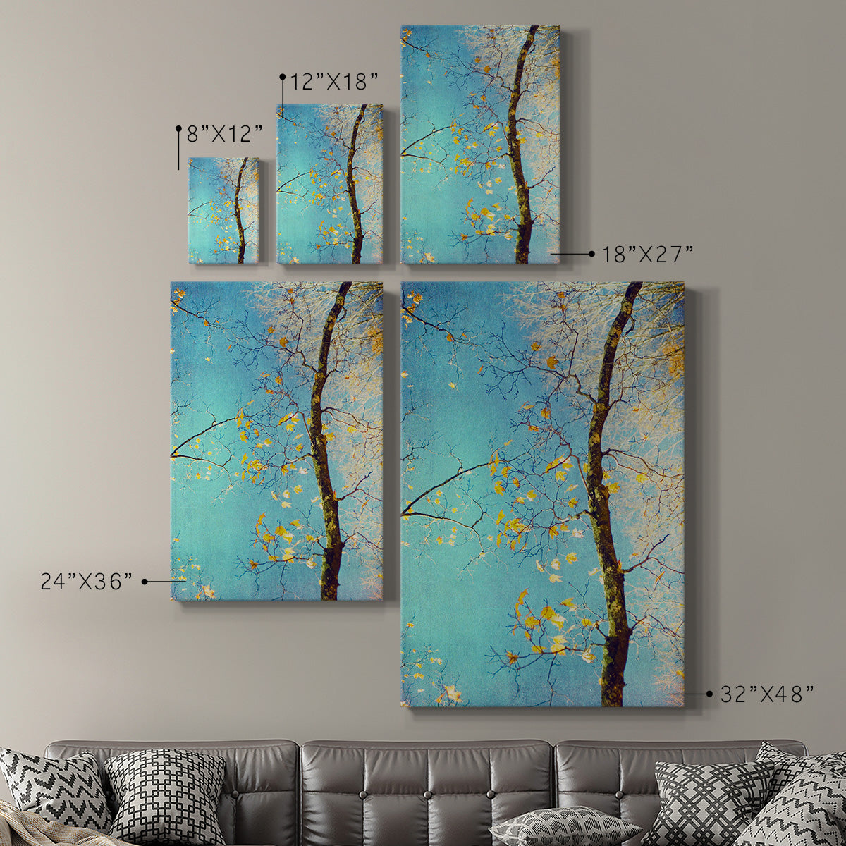 Autumn Tapestry III Premium Gallery Wrapped Canvas - Ready to Hang