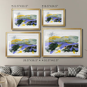 Silent Mountain IV - Modern Framed Art Print