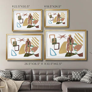 Vintage Vibes I - Modern Framed Art Print