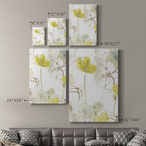 Floral Arc II Premium Gallery Wrapped Canvas - Ready to Hang