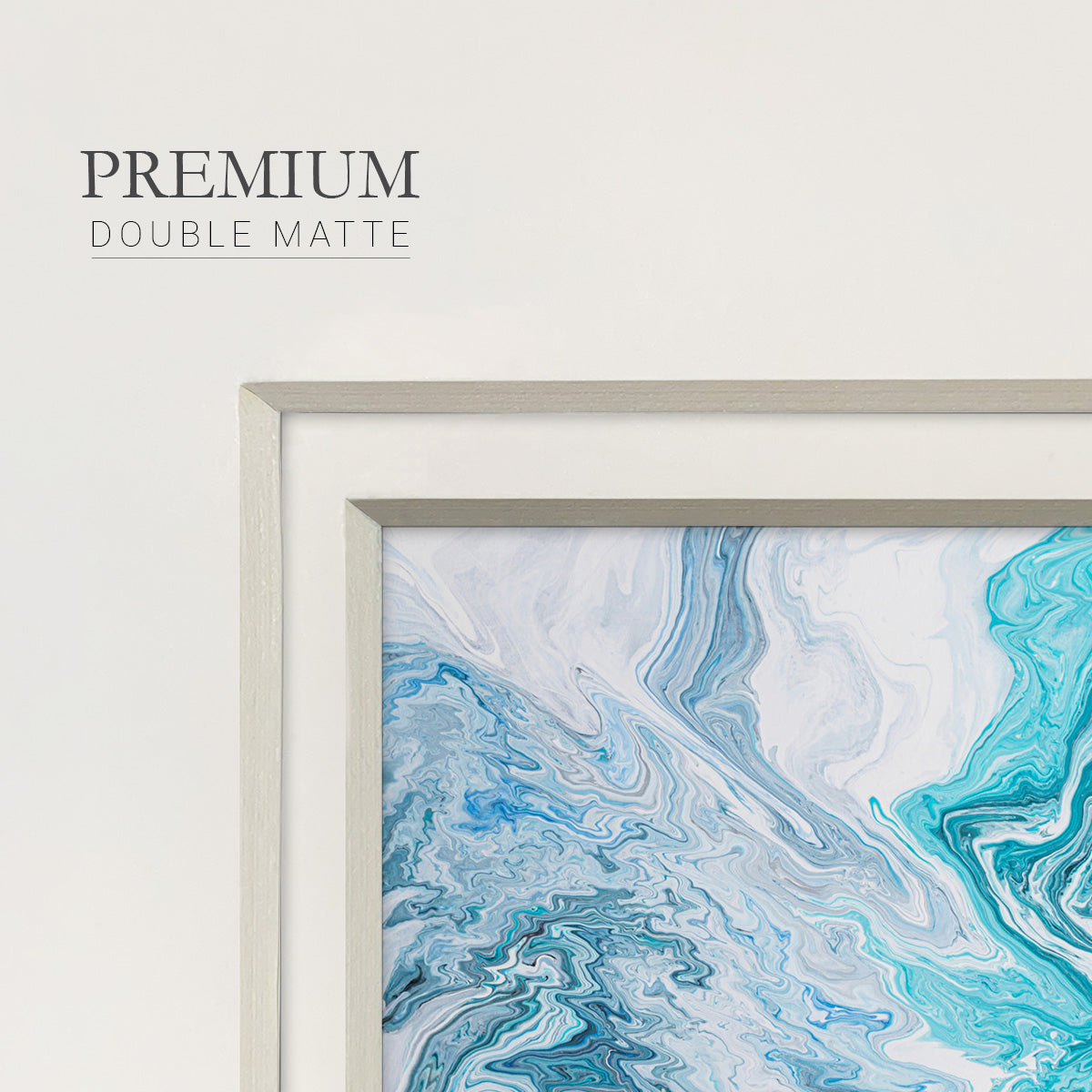 Tide Pool- Premium Framed Print Double Matboard