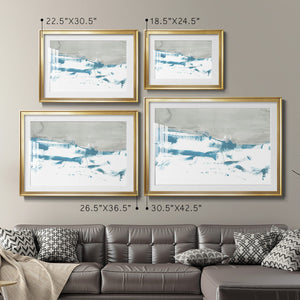 Meta Land II - Modern Framed Art Print