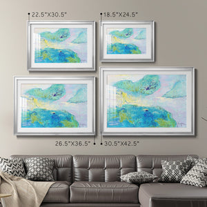 Smooth Sailing in the Heartland - Modern Framed Art Print