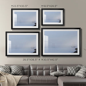 In the Mist - Modern Framed Art Print