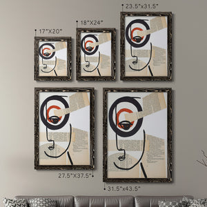 Faces of A Century I - Barnwood Framed Canvas Set