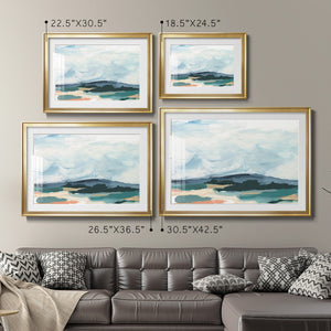 Pastel Vista I - Modern Framed Art Print