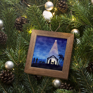 Christmas Night, Handmade Ornament