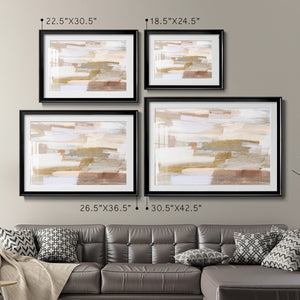 Gold Quartz II - Modern Framed Art Print