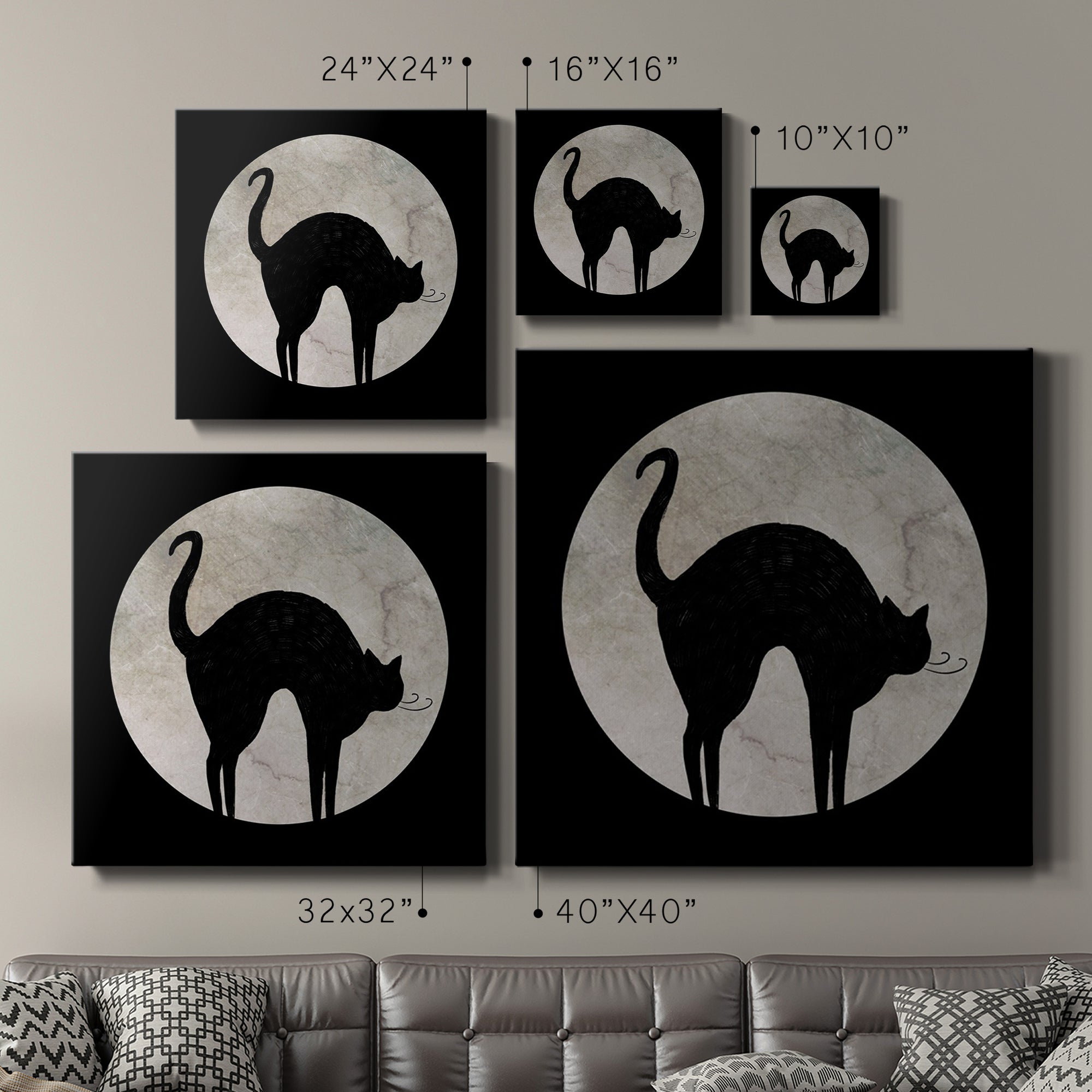Mystic Moon II-Premium Gallery Wrapped Canvas - Ready to Hang