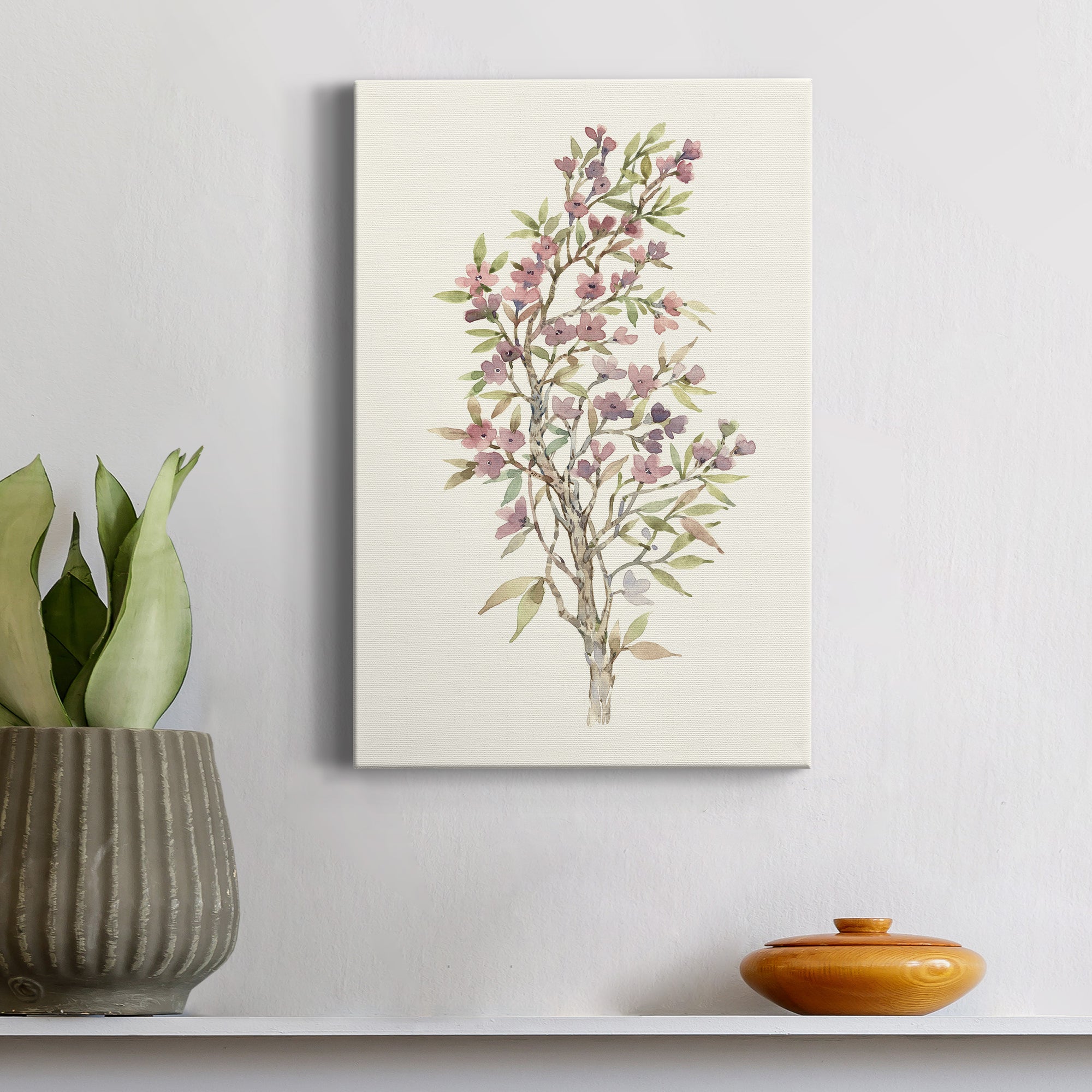 Twig Study I Premium Gallery Wrapped Canvas - Ready to Hang