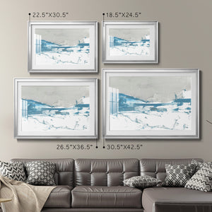 Meta Land I - Modern Framed Art Print