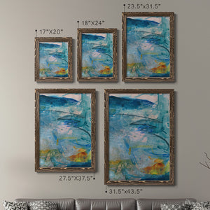 Spring Winds V - Premium Framed Canvas 2 Piece Set - Ready to Hang