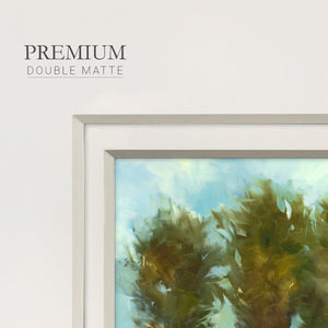 Tall Trees   Premium Framed Print Double Matboard