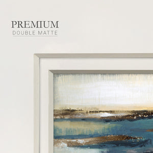 Coastal Bluffs- Premium Framed Print Double Matboard