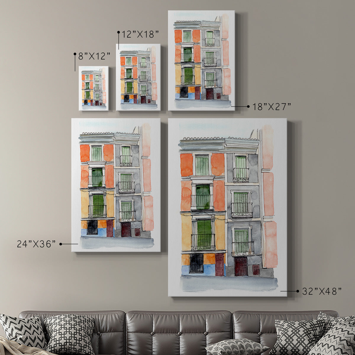 Settling In II Premium Gallery Wrapped Canvas - Ready to Hang