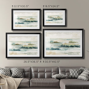 Pastel Panorama - Modern Framed Art Print