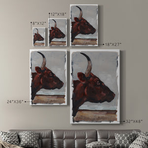 Cattle View II - Canvas Art Print