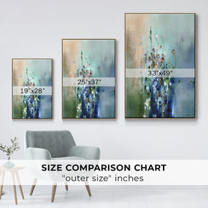 Current Air II - Framed Premium Gallery Wrapped Canvas L Frame - Ready to Hang