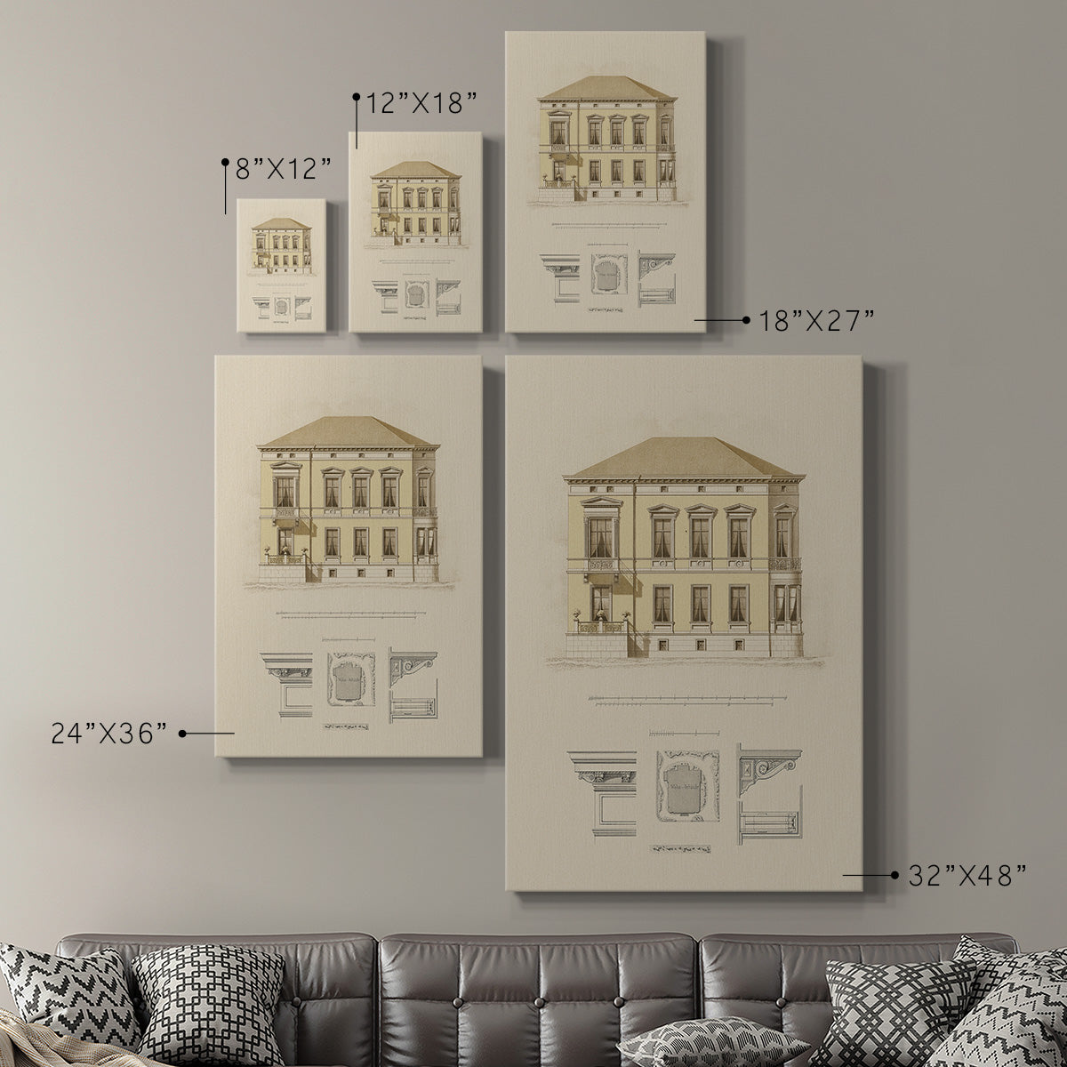 Estate and Plan VI Premium Gallery Wrapped Canvas - Ready to Hang