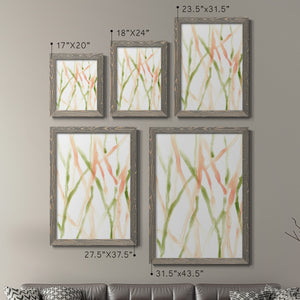 Runnel XIII - Barnwood Framed Canvas Set